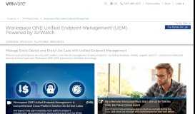 
							         Mobile Device Management | MDM | VMware AirWatch								  
							    