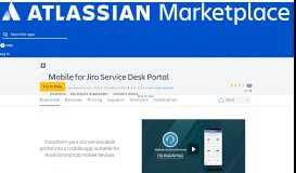 
							         Mobile for Jira Service Desk Portal | Atlassian Marketplace								  
							    