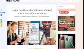 
							         Mobile healthcare benefits app a big hit with ArmadaCare members								  
							    