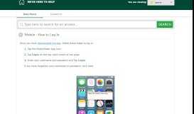 
							         Mobile - How to Log In - Paddy Power's								  
							    
