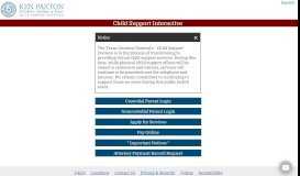 
							         Mobile Important Notices - Child Support Interactive								  
							    