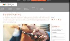 
							         Mobile Learning strategies & solutions | EI Design								  
							    