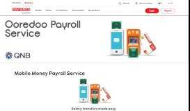 
							         Mobile Money Payroll - Ooredoo Qatar								  
							    