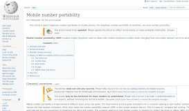 
							         Mobile number portability - Wikipedia								  
							    