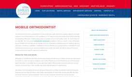 
							         Mobile Orthodontist | Vital Smiles								  
							    