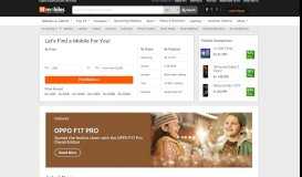 
							         Mobile Phones | Mobile Prices in India | Online Mobile Shopping ...								  
							    