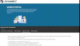 
							         Mobile Portal Services & Enterprise Resource Planning (ERP)								  
							    