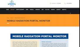 
							         Mobile radiation portal monitor – Healvita Group GmbH								  
							    