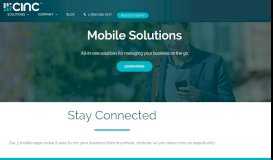 
							         Mobile Solutions - CINC								  
							    