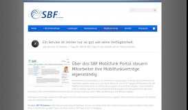 
							         Mobilfunk Portal - SBF ITN Solutions GmbH								  
							    