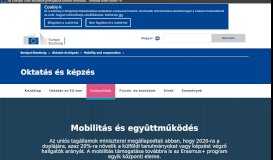 
							         Mobility tool - European Commission								  
							    