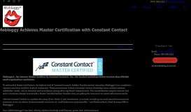 
							         Mobloggy Achieves Master Certification with Constant Contact ...								  
							    