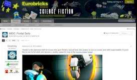 
							         MOC: Portal Sets - LEGO Sci-Fi - Eurobricks Forums								  
							    