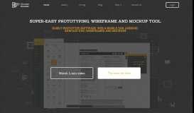 
							         Mockup Builder — Online web prototyping wireframe tools, software								  
							    