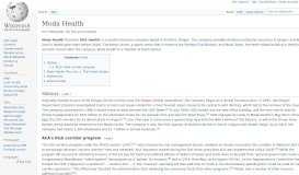 
							         Moda Health - Wikipedia								  
							    