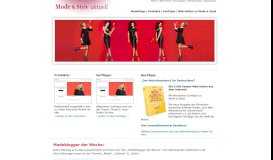 
							         Mode-und-Style-aktuell.de - Das Portal rund um Mode, Fashion & Style								  
							    