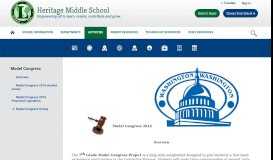 
							         Model Congress / Overview - Livingston Public Schools								  
							    