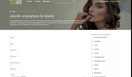 
							         Model gesucht! – Aktuelle Model-Jobs, Auditions & Castings ...								  
							    