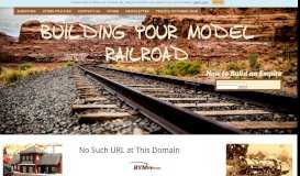 
							         Model Railroad Tunnels - Building Your Model Railroad								  
							    