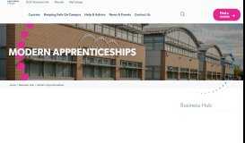 
							         Modern Apprenticeships | West Lothian College								  
							    