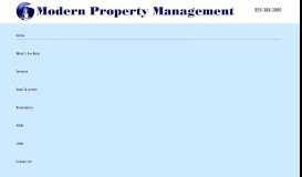 
							         Modern Property Management, Inc. of Lexington, Kentucky								  
							    