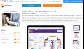 
							         Modernizing Medicine's Healthcare IT Suite, Free Demo Reviews And ...								  
							    