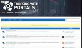 
							         Modifying Panel Movement | View Topic | ThinkingWithPortals.com ...								  
							    