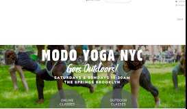 
							         Modo Yoga NYC: Welcome								  
							    