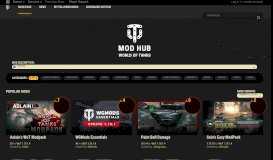 
							         Mods for World of Tanks—Download from the official website								  
							    