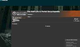 
							         Mods | Half-Life Wiki | FANDOM powered by Wikia								  
							    
