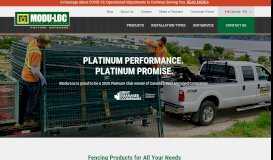 
							         Modu-Loc Fence Rentals | Strong, Dependable Fencing Solutions								  
							    