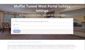 
							         Moffat Tunnel West Portal, Winter Park holiday lettings | HomeAway								  
							    