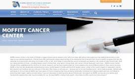 
							         Moffitt Cancer Center, Clinical Trial - FLASCO Patient Portal								  
							    
