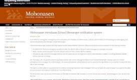 
							         Mohonasen introduces School Messenger notification system ...								  
							    