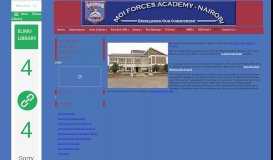 
							         Moi Forces Academy::Home								  
							    