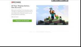 
							         Mojang Account - Minecraft								  
							    