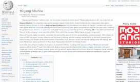 
							         Mojang - Wikipedia								  
							    
