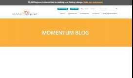 
							         Momentum Blog - 10,000 Degrees								  
							    