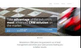 
							         Momentum CRM, LLC - Automotive CRM Company								  
							    