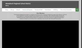 
							         Monadnock Regional School District / Homepage								  
							    
