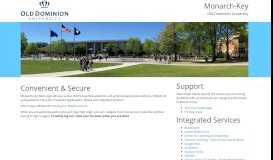 
							         Monarch-Key - Old Dominion University								  
							    