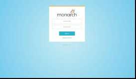
							         Monarch | Login								  
							    