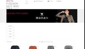 
							         Monari Mode für Damen im Mein Fischer Online-Shop - Mein Fischer								  
							    