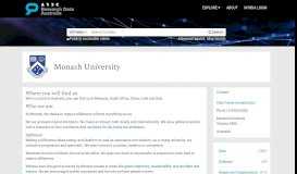 
							         Monash University - Research Data Australia - Australian National ...								  
							    