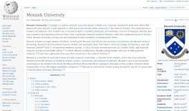 
							         Monash University - Wikipedia								  
							    