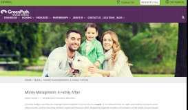 
							         Money Management: A Family Affair - GreenPath								  
							    