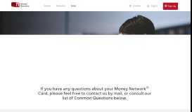 
							         Money Network Customer Service								  
							    