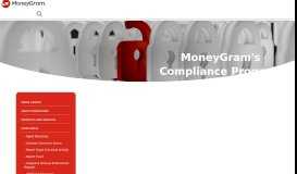 
							         MoneyGram's complianceprogram								  
							    