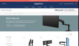
							         Monitor Stands & Monitor Arms | Ergotron								  
							    
