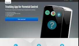 
							         Monitoring App for Parental Control								  
							    